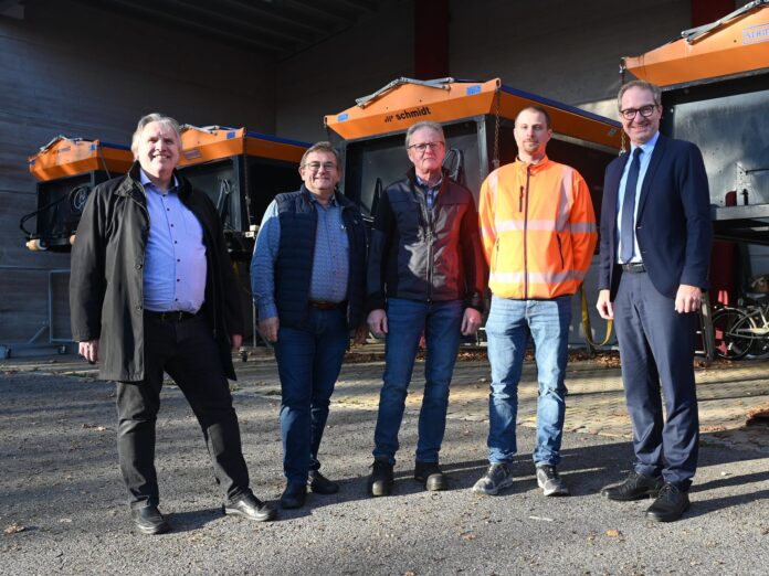Bauhof ist für den Winterdienst gerüstet