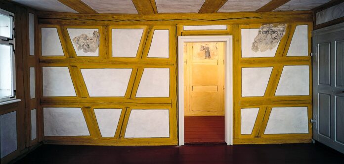 Historische Laubhütte im Jüdischen Museum Franken in Schwabach. Bildnachweis: Annette Kradisch/Jüdisches Museum Franken