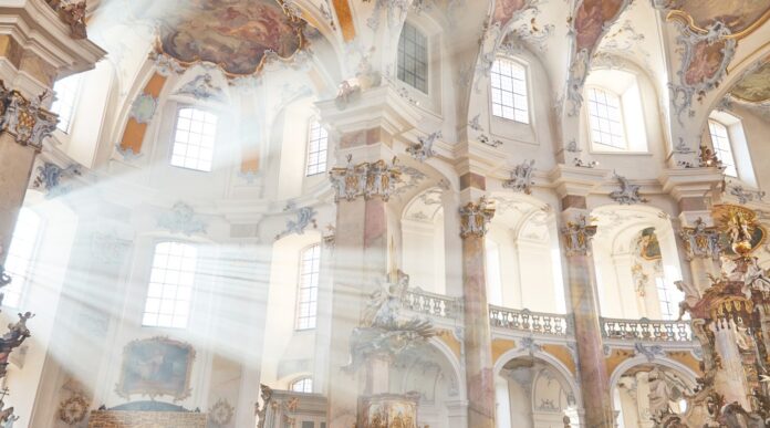 Lichtblick in der Basilika Vierzehnheiligen (Foto: Clemens Grünbeck)