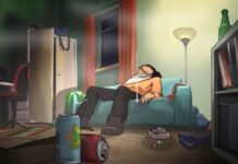 Mit Smartphone-Spiel gegen riskanten Cannabiskonsum: Neues Präventionsprogramm für Jugendliche Im Mittelpunkt von X-CAN steht eine Geschichte, in der die Jugendlichen beim Spiel selbst eingebunden wer-den. Vor dem Download des Spiels ist eine Registrierung zur Begleitstudie nötig. Quelle: LUMAL