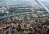 Aschaffenburg: Exkursion zur Frühförderstelle in der Liebigstraße Aschaffenburg Aerial fg166