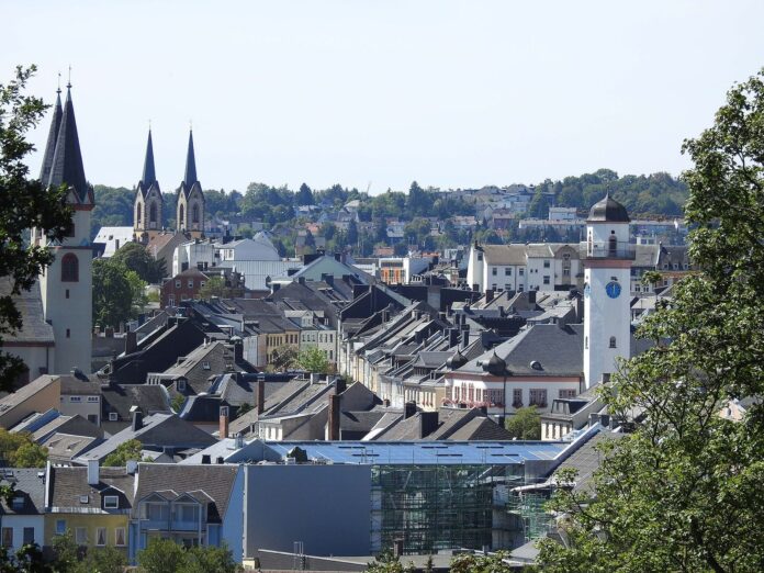 Hof, HO - Theresienstein - Pavillon - Innenstadt v N