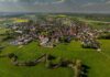 Landkreis Erlangen-Höchstadt: US-Nachtübung mit Hubschraubern Mülhausen Luftbild- -RM-170935 (Mühlhausen)