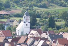 Dipbach: Bauhof ertüchtigt die beiden Regenrückhaltebecken Winterhausen-September2020 (Winterhausen)