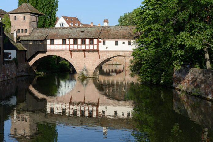 Nürnberg Henkerturm - Brücke