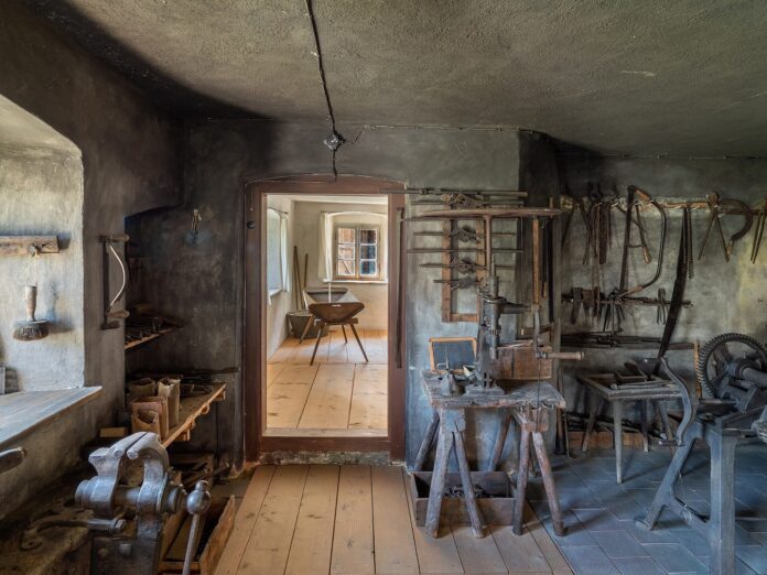 Museum: Nabburg Neusath Freilandmuseum Schmiede Werkstatt 8235039