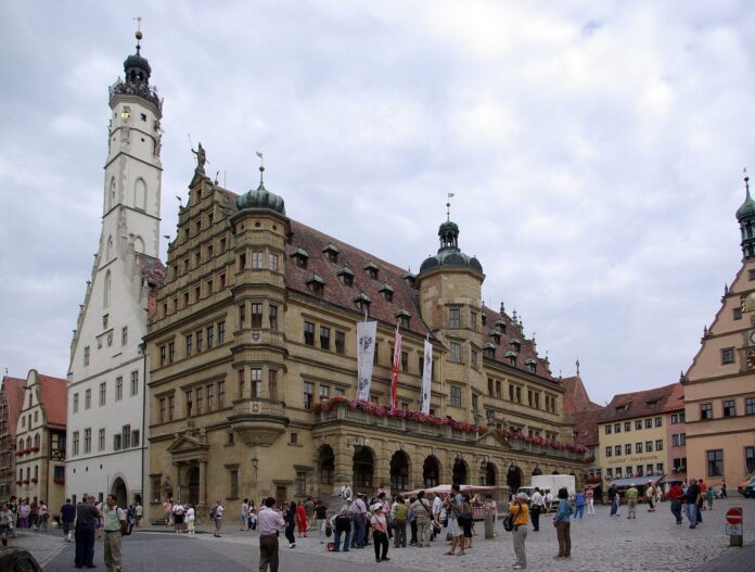 Rathaus: Rothenburg BW